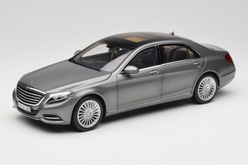 Mercedes S-Class W222 Grey Metallic Norev 1:18 183481 Metall