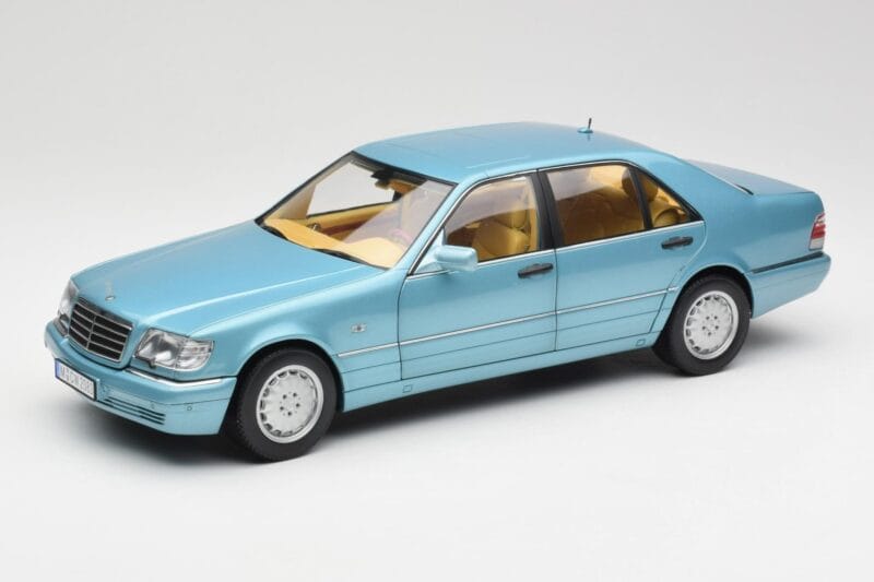 Mercedes S500 W140 Türkiis Metallic Norev 1:18 183561 Metall
