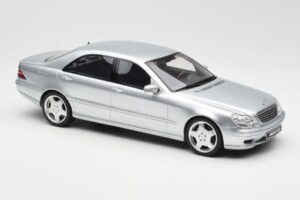 Mercedes AMG S55 W220 Hõbedane Otto 1:18 OT292 Vaik - pilt 4/6
