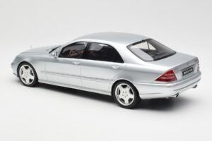 Mercedes AMG S55 W220 Hõbedane Otto 1:18 OT292 Vaik - pilt 5/6