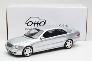 Mercedes AMG S55 W220 Hõbedane Otto 1:18 OT292 Vaik - pilt 6/6