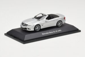 Mercedes SL 65 AMG R230 Hõbedane Minichamps 1:43 B66960601 Metall - pilt 2/4