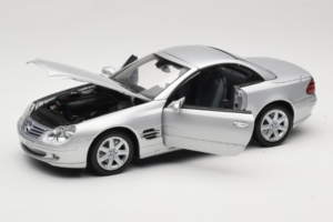 Mercedes SL R129 Hõbedane Minichamps 1:18 B66962133 Metall - pilt 3/10