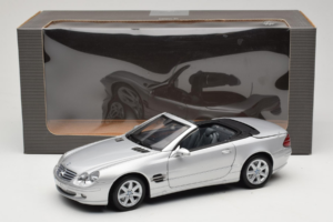 Mercedes SL R129 Hõbedane Minichamps 1:18 B66962133 Metall - pilt 10/10
