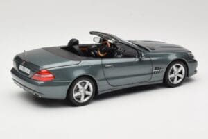Mercedes SL R230 Amiant Green Minichamps 1:18 B66962389 Metall - pilt 3/8