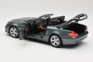 Mercedes SL R230 Amiant Green Minichamps 1:18 B66962389 Metall - pilt 5/8