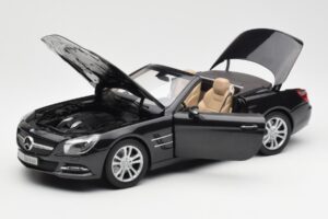 Mercedes SL R231 Magnetite Must Metallik Norev 1:18 B66960107 Metall - pilt 2/9