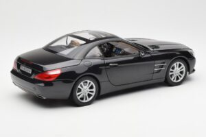 Mercedes SL R231 Magnetite Must Metallik Norev 1:18 B66960107 Metall - pilt 4/9