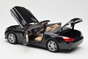 Mercedes SL R231 Magnetite Must Metallik Norev 1:18 B66960107 Metall - pilt 6/9