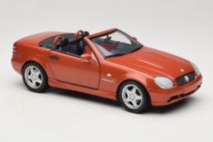 Mercedes SLK R170 230 AMG Orange Metallic Minichamps 1:18 B66005227 Metall - pilt 7/9