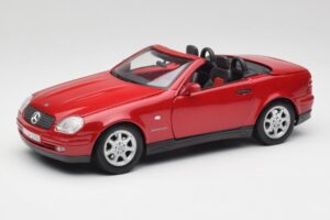 Mercedes SLK 230 R170 Punane Maisto 1:18 56023 Metall
