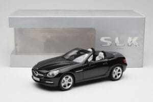 Mercedes SLK R172 Magnetite Must Minichamps 1:18 B66960514 Metall - pilt 8/8