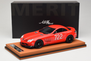 Mercedes SLR McLaren 722 Edition Punane IVY Merit 1:18 REMC030 Vaik - pilt 7/7