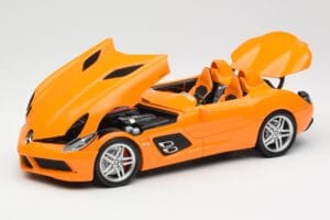 Mercedes SLR McLaren C199 Stirling Moss AMG Solarbeam Metallic Minichamps 1:18 100038400 Metall - pilt 2/8