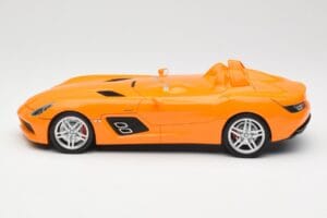 Mercedes SLR McLaren C199 Stirling Moss AMG Solarbeam Metallic Minichamps 1:18 100038400 Metall - pilt 4/8