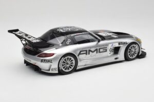 Mercedes AMG SLS C197 GT3 Team AMG China #96 M. Hakkinen / C. Cheng Zhuhai 6th 2011 Minichamps 1:18 151113196 Metall - pilt 2/6