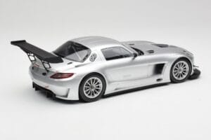 Mercedes SLS AMG GT3 C197 Street Hõbe Minichamps 1:18 151113100 Metall - pilt 2/6