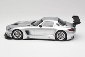 Mercedes SLS AMG GT3 C197 Street Hõbe Minichamps 1:18 151113100 Metall - pilt 3/6