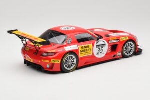 Mercedes SLS AMG GT3 #35 T. Heyer / T. Jager 24 Hours of Spa 2011 Minichamps 1:18 B66960196 Metall - pilt 2/6