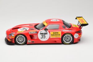 Mercedes SLS AMG GT3 #35 T. Heyer / T. Jager 24 Hours of Spa 2011 Minichamps 1:18 B66960196 Metall - pilt 3/6