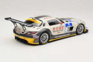 Mercedes SLS AMG GT3 #21 Rowe Racing M. Zehe / M. Hartung ADAC 24h Nurburgring 2012 Minichamps 1:18 151123121 Metall - pilt 2/6