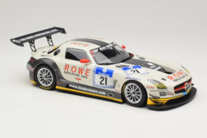 Mercedes SLS AMG GT3 #21 Rowe Racing M. Zehe / M. Hartung ADAC 24h Nurburgring 2012 Minichamps 1:18 151123121 Metall - pilt 4/6