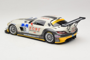 Mercedes SLS AMG GT3 #21 Rowe Racing M. Zehe / M. Hartung ADAC 24h Nurburgring 2012 Minichamps 1:18 151123121 Metall - pilt 5/6
