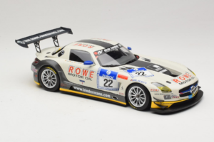 Mercedes SLS AMG GT3 #22 Rowe Racing R. Graf / M. Seyffarth ADAC 24h Nurburgring 2012 Minichamps 1:18 151123122 Metall - pilt 4/6