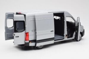 Mercedes Sprinter W907 Hõbedane Norev 1:18 183424 Metall - pilt 2/8