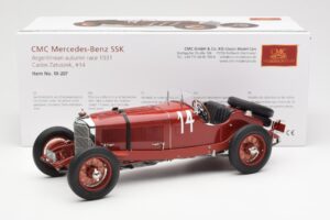 Mercedes SSK #14 Zatuszek Argentinian Autumn Race 1931 CMC 1:18 M-207 Metall - pilt 6/6