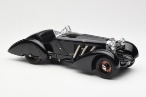 Mercedes SSK Trossi The Black Prince CMC 1:18 M-225 Metall - pilt 4/6