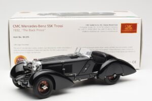 Mercedes SSK Trossi The Black Prince CMC 1:18 M-225 Metall - pilt 6/6