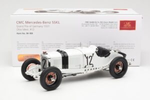 Mercedes SSKL #12 O. Merz German GP 1931 CMC 1:18 M-189 Metall - pilt 6/6