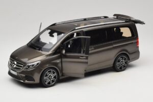 Mercedes V-Class W447 AMG Line Indium Grey Norev 1:18 183873 Metall - pilt 2/8