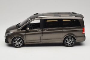 Mercedes V-Class W447 AMG Line Indium Grey Norev 1:18 183873 Metall - pilt 4/8