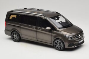Mercedes V-Class W447 AMG Line Indium Grey Norev 1:18 183873 Metall - pilt 6/8