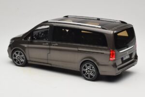 Mercedes V-Class W447 AMG Line Indium Grey Norev 1:18 183873 Metall - pilt 7/8