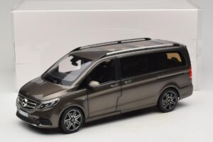 Mercedes V-Class W447 AMG Line Indium Grey Norev 1:18 183873 Metall - pilt 8/8