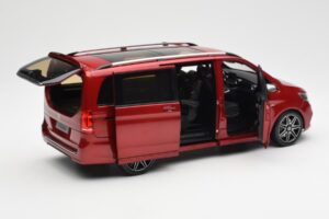 Mercedes V-Class W447 Designo Hyacinth Punane Metallik Norev 1:18 B66004166 Metall - pilt 2/7