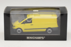 Mercedes Vito Kastenwagen Kollane Minichamps 1:43 400032260 Metall - pilt 4/4