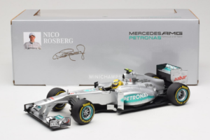 Mercedes W03 #8 N. Rosberg Mercedes AMG Petronas Showcar 2012 Minichamps 1:18 110120078 Metall - pilt 7/7