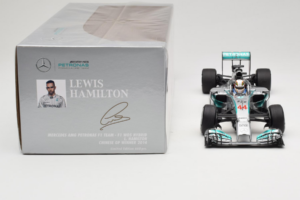 Mercedes W05 #44 L. Hamilton Mercedes AMG Petronas Chinese Grand Prix Winner 2014 Minichamps 1:18 110140244 Metall - pilt 6/7