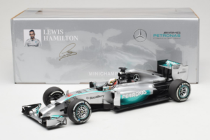 Mercedes W05 #44 L. Hamilton Mercedes AMG Petronas Chinese Grand Prix Winner 2014 Minichamps 1:18 110140244 Metall - pilt 7/7