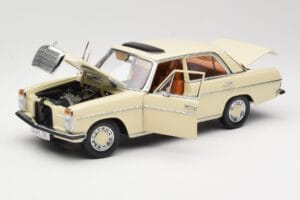 Mercedes W115 Strich 8 Kreemjas Sun Star 1:18 4581 Metall - pilt 2/8