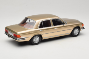 Mercedes W116 Metallic Beige MCG 1:18 MCG18550 Metall - pilt 2/6
