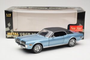 Mercury Cougar XR-7 Sinine Sun Star 1:18 1562 Metall - pilt 8/8