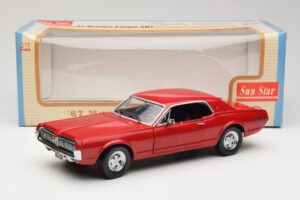 Mercury Cougar XR-7 Punane Sun Star 1:18 1541 Metall - pilt 8/8