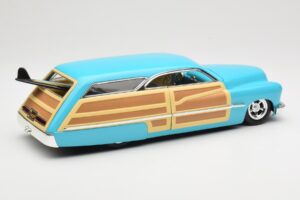 Mercury Merc Woodie Sinine Hot Wheels 1:18 27806 Metall - pilt 3/8