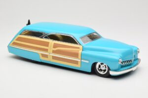 Mercury Merc Woodie Sinine Hot Wheels 1:18 27806 Metall - pilt 6/8