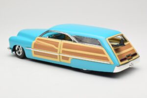 Mercury Merc Woodie Sinine Hot Wheels 1:18 27806 Metall - pilt 7/8